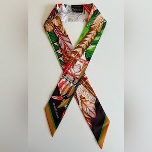 HERMES Silk La Danse Pacifique Twilly